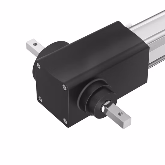 Линейный актуатор для солнечных батарей с многоточечным механическим соединением и максимальной нагрузкой 40 000 Н.