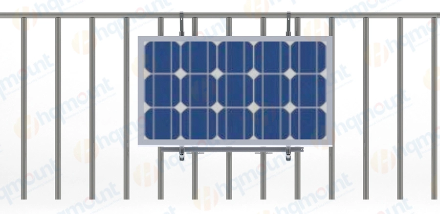 Easily Install Apoyo Solar Balcony Panel Mounting Bracket Suitable for Solar Rack