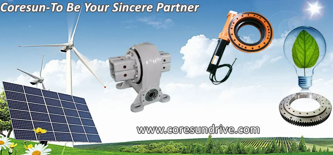 Svh3 Dual Axis Slewing Drive Slewing Bearing Is Available to 3-10 Square Meter Solar Tracker