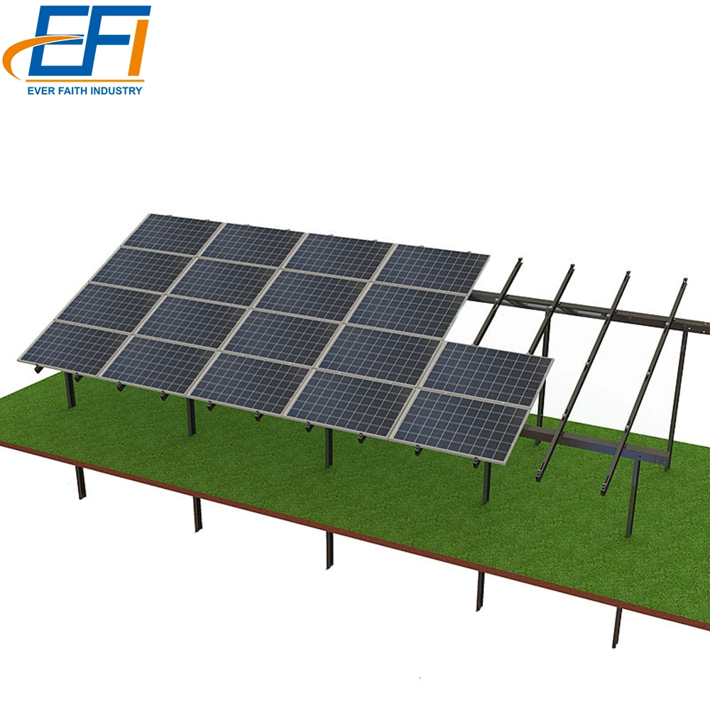 Ground Screw Photovoltaic Solar Mounting Structure System