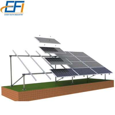 Солнечная панель N Ground PV Монтажный кронштейн для полки Открытая система поддержки Гуанчжоу 500 Вт